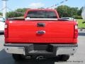 2016 Race Red Ford F350 Super Duty Lariat Crew Cab 4x4  photo #4