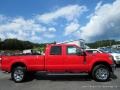 2016 Race Red Ford F350 Super Duty Lariat Crew Cab 4x4  photo #6