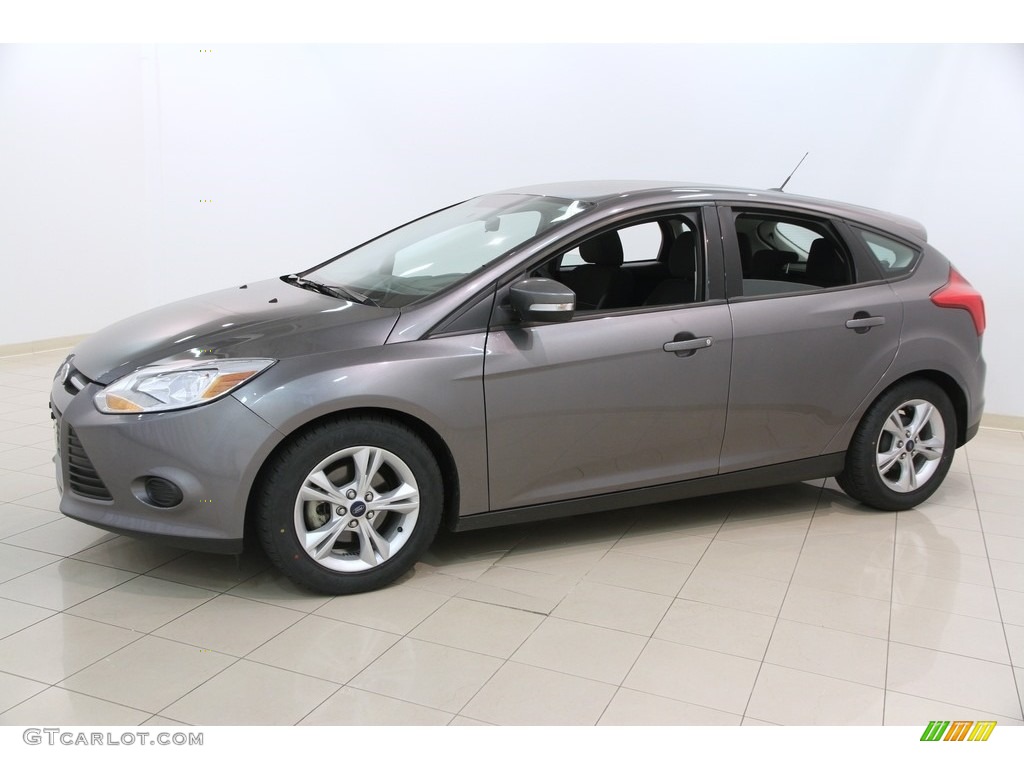 Sterling Gray 2014 Ford Focus SE Hatchback Exterior Photo #114886028