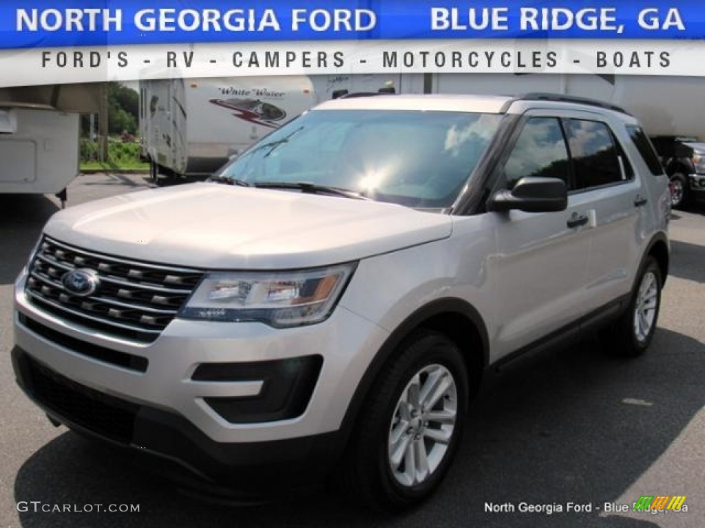 Ingot Silver Ford Explorer