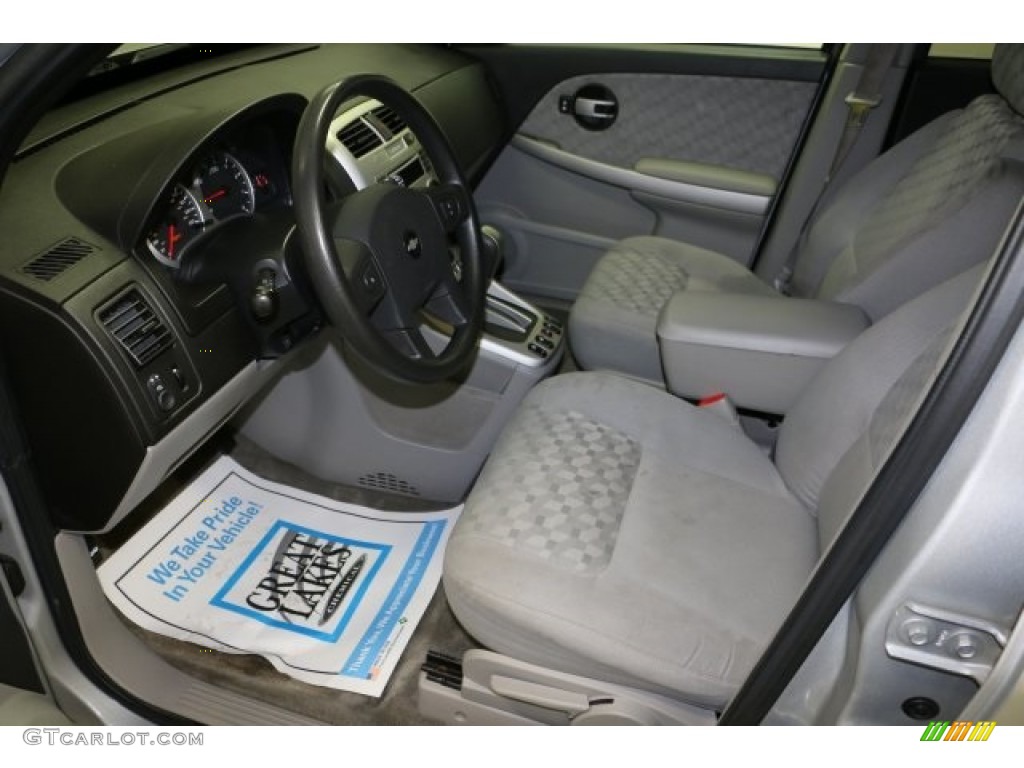 2006 Equinox LT AWD - Dark Silver Metallic / Light Gray photo #4