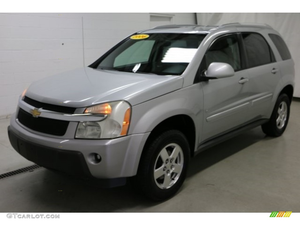 2006 Equinox LT AWD - Dark Silver Metallic / Light Gray photo #22