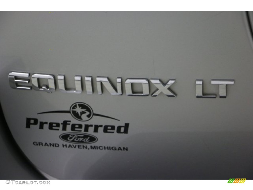 2006 Equinox LT AWD - Dark Silver Metallic / Light Gray photo #26