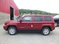 Deep Cherry Red Crystal Pearl 2017 Jeep Patriot Sport Exterior