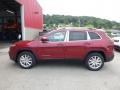 Deep Cherry Red Crystal Pearl 2017 Jeep Cherokee Limited 4x4 Exterior
