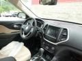 Black/Light Frost Beige Dashboard Photo for 2017 Jeep Cherokee #114887189