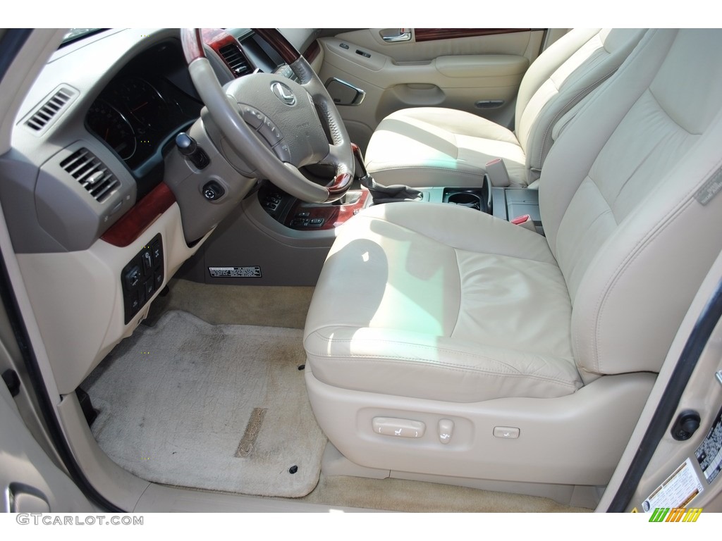 2008 GX 470 - Savannah Beige Metallic / Ivory photo #12