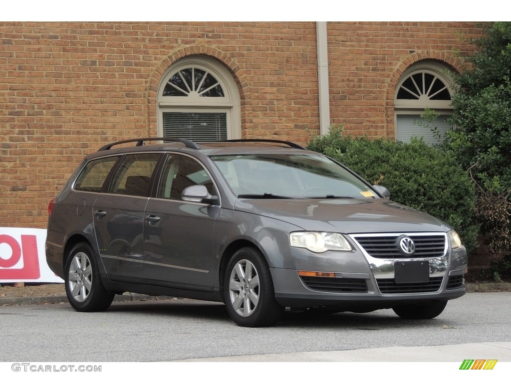 2007 Passat 2.0T Wagon - United Grey Metallic / Black photo #4