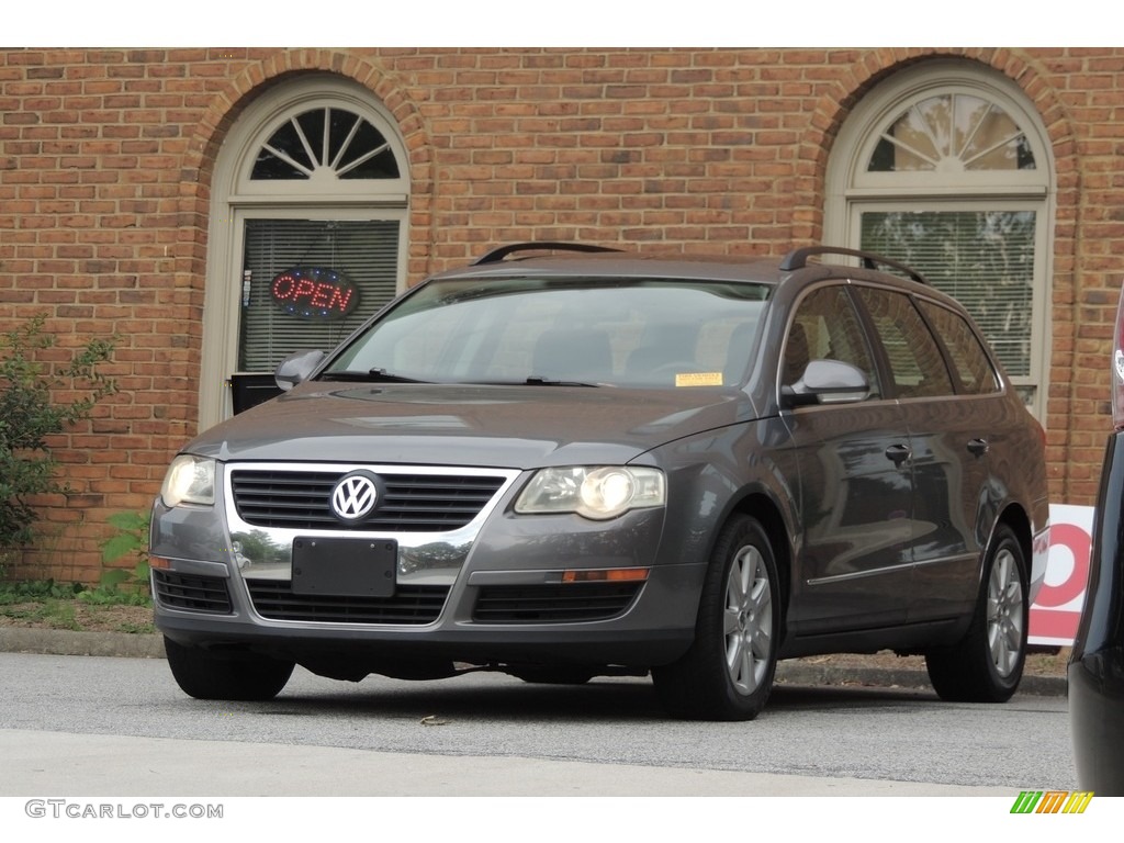 2007 Passat 2.0T Wagon - United Grey Metallic / Black photo #5