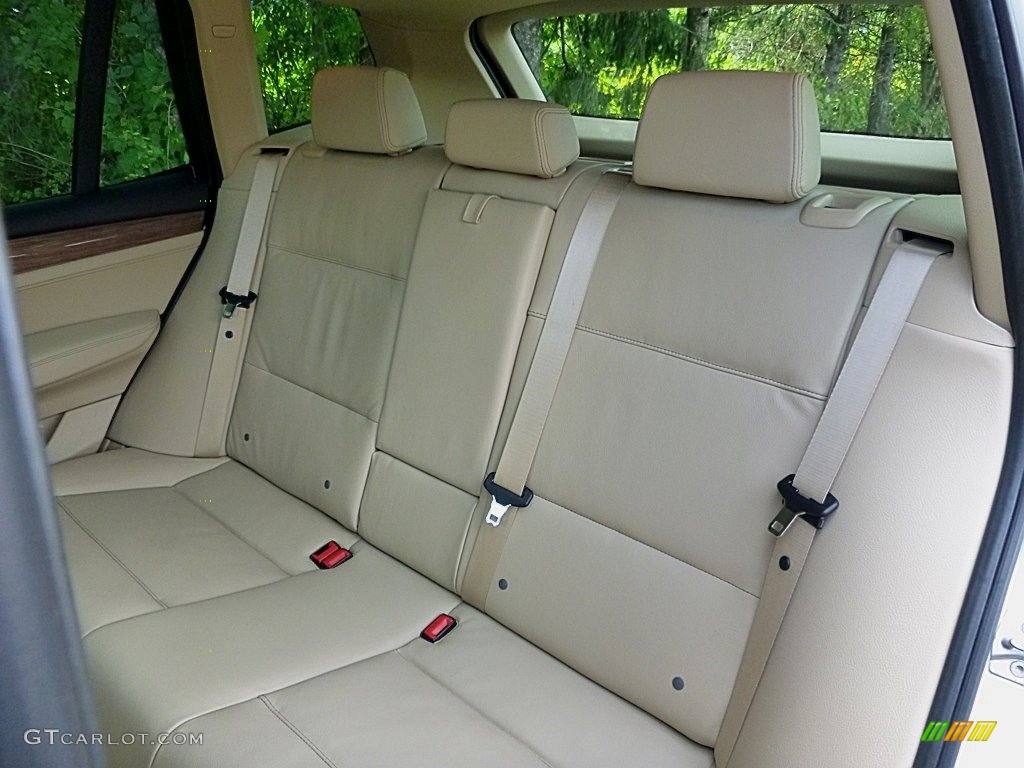 Sand Beige Nevada Leather Interior 2011 BMW X3 xDrive 28i Photo #114890039