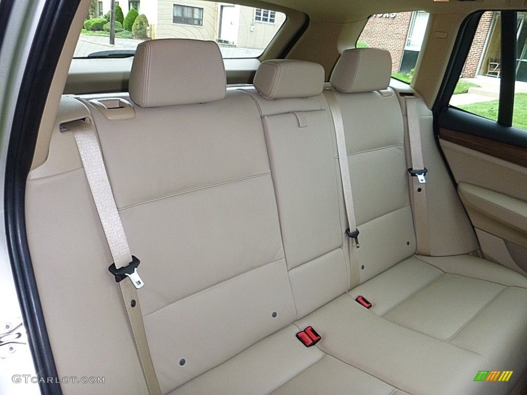 Sand Beige Nevada Leather Interior 2011 BMW X3 xDrive 28i Photo #114890150
