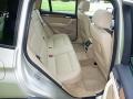 2011 BMW X3 Sand Beige Nevada Leather Interior Rear Seat Photo