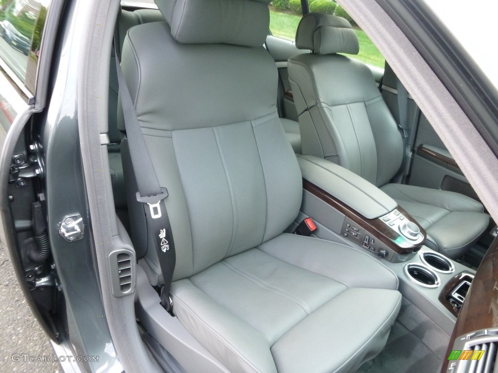 2006 7 Series 750i Sedan - Titanium Grey Metallic / Basalt Grey/Flannel Grey photo #16