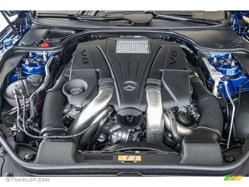 2017 Mercedes-Benz SL 550 Roadster 4.7 Liter DI biturbo DOHC 32-Valve VVT V8 Engine Photo #114891929