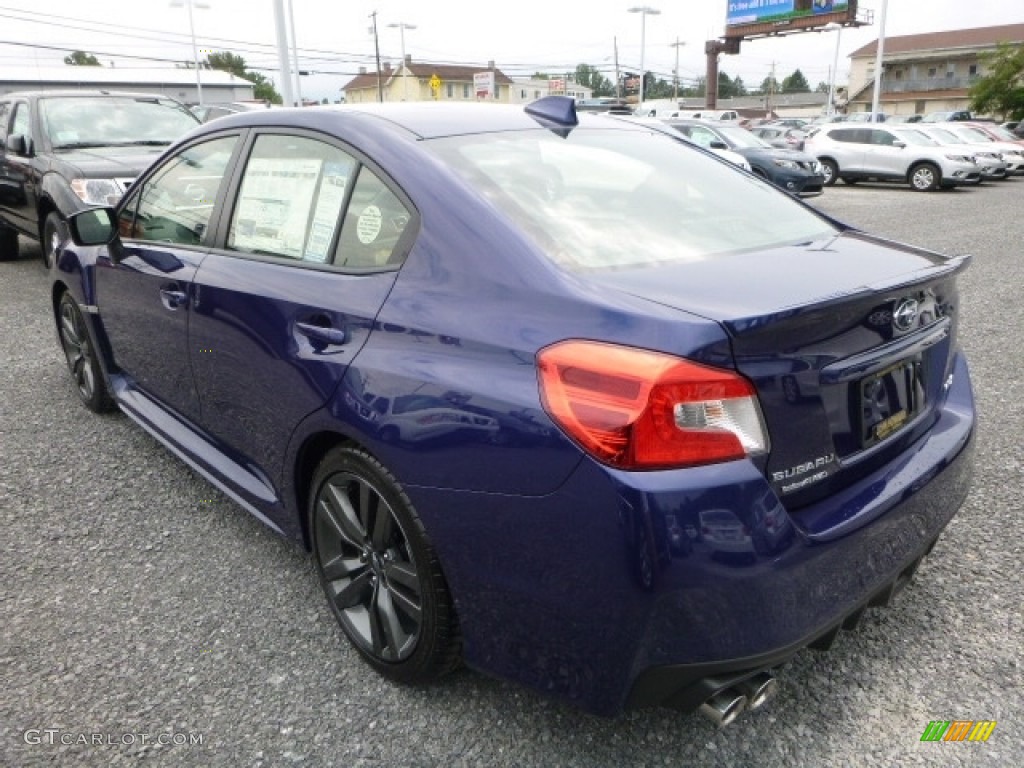 2017 WRX Premium - Lapis Blue Pearl / Carbon Black photo #10