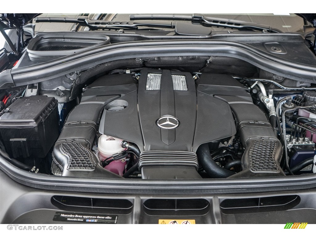 2017 Mercedes-Benz GLS 450 4Matic 3.0 Liter Turbocharged DOHC 24-Valve VVT V6 Engine Photo #114892295