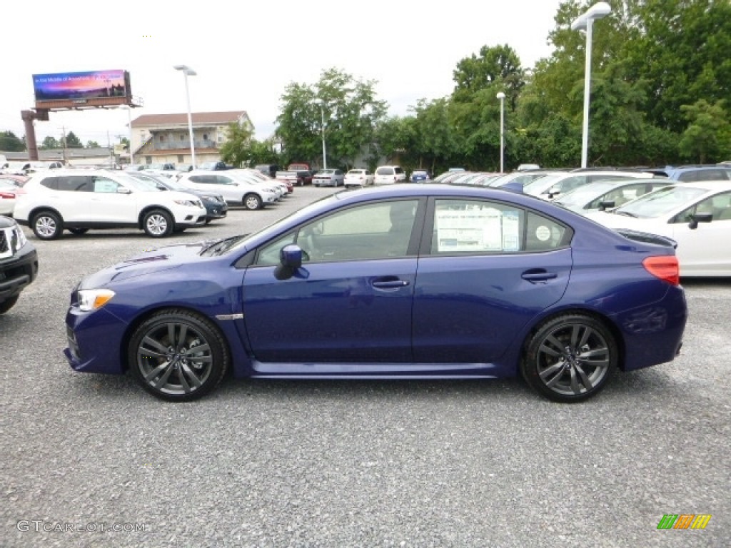 2017 WRX Premium - Lapis Blue Pearl / Carbon Black photo #11