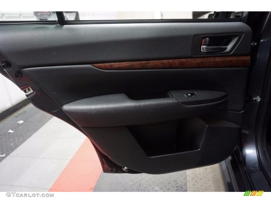 2013 Legacy 2.5i Limited - Graphite Gray Metallic / Off Black Leather photo #15