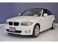 Alpine White - 1 Series 128i Convertible Photo No. 3