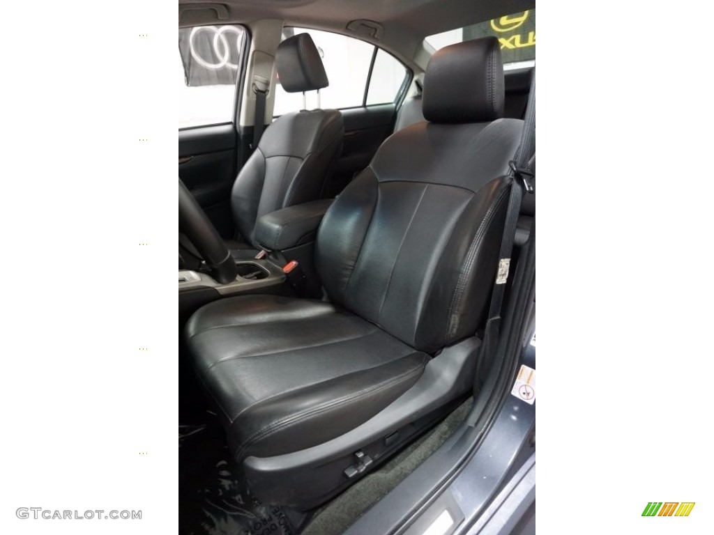2013 Legacy 2.5i Limited - Graphite Gray Metallic / Off Black Leather photo #23