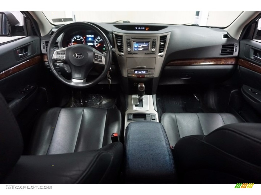 2013 Legacy 2.5i Limited - Graphite Gray Metallic / Off Black Leather photo #26
