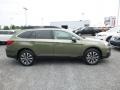 2017 Wilderness Green Metallic Subaru Outback 2.5i Limited  photo #6