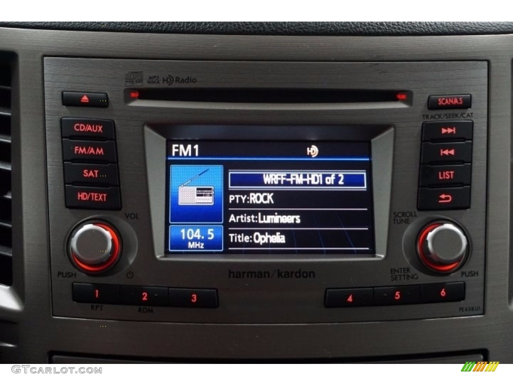 2013 Legacy 2.5i Limited - Graphite Gray Metallic / Off Black Leather photo #40