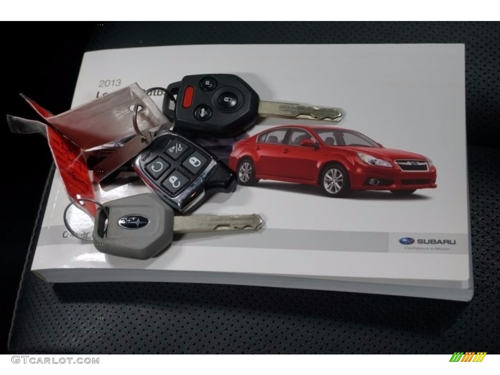 2013 Legacy 2.5i Limited - Graphite Gray Metallic / Off Black Leather photo #45