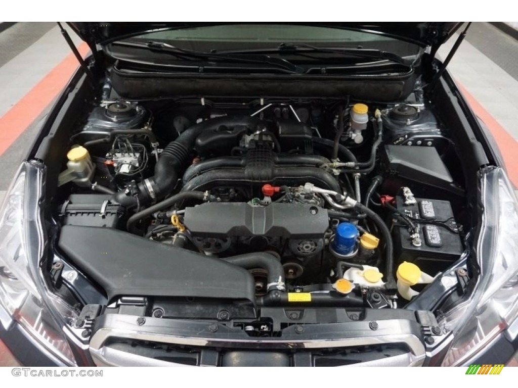 2013 Legacy 2.5i Limited - Graphite Gray Metallic / Off Black Leather photo #46