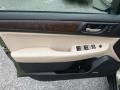 Warm Ivory 2017 Subaru Outback 2.5i Limited Door Panel