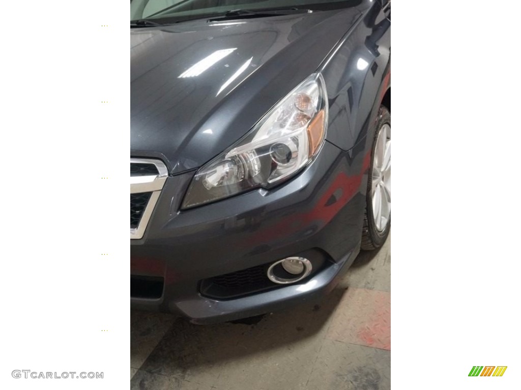 2013 Legacy 2.5i Limited - Graphite Gray Metallic / Off Black Leather photo #50