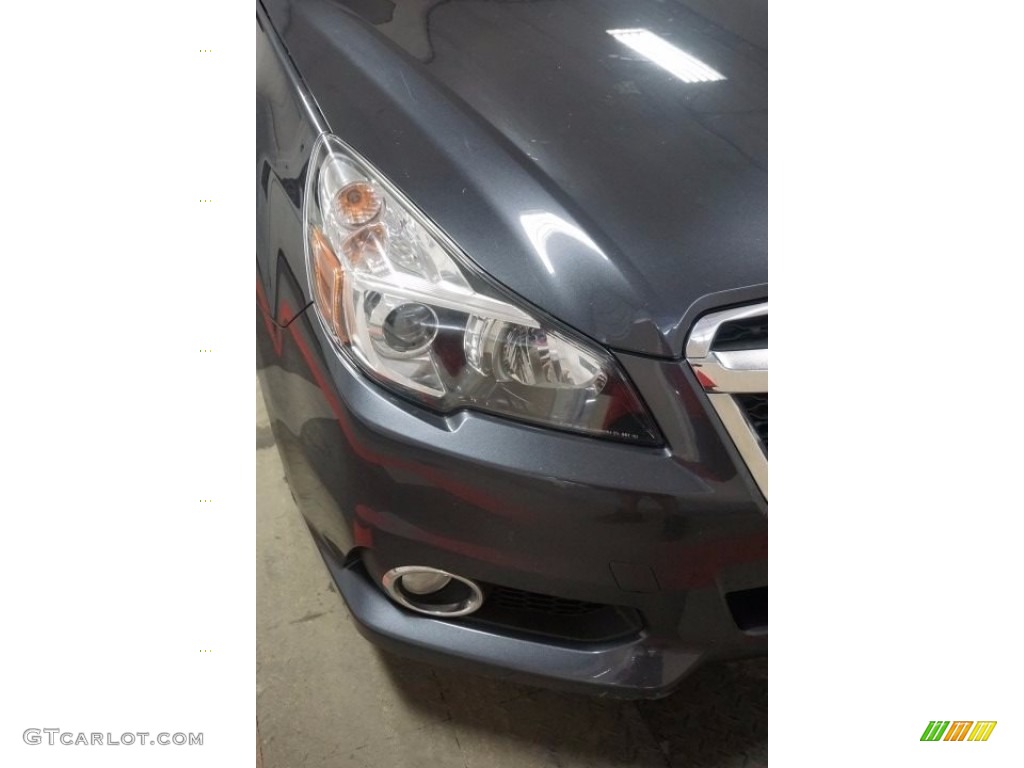 2013 Legacy 2.5i Limited - Graphite Gray Metallic / Off Black Leather photo #51