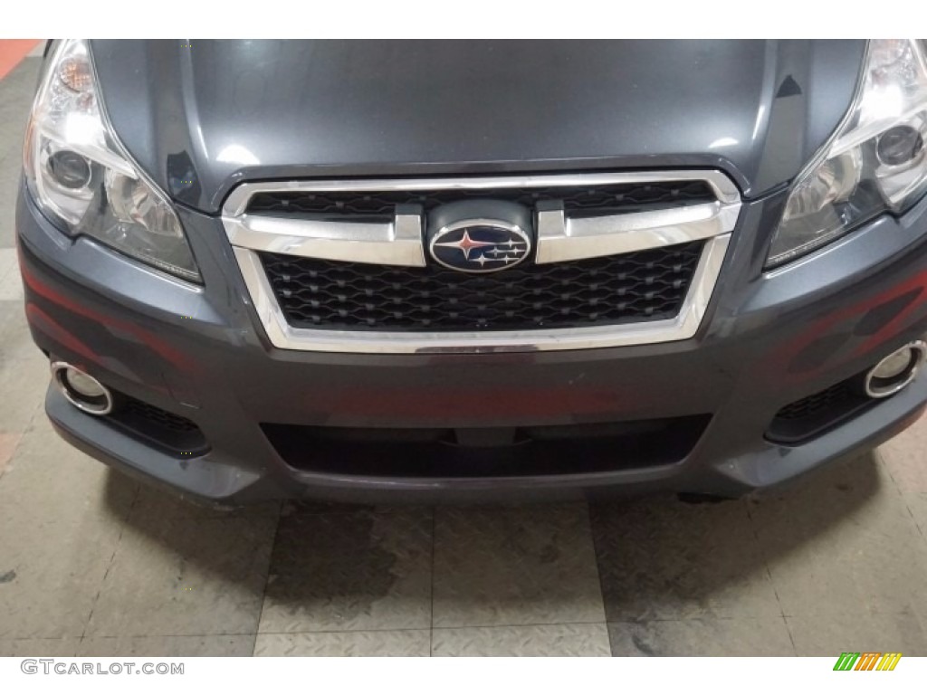 2013 Legacy 2.5i Limited - Graphite Gray Metallic / Off Black Leather photo #52