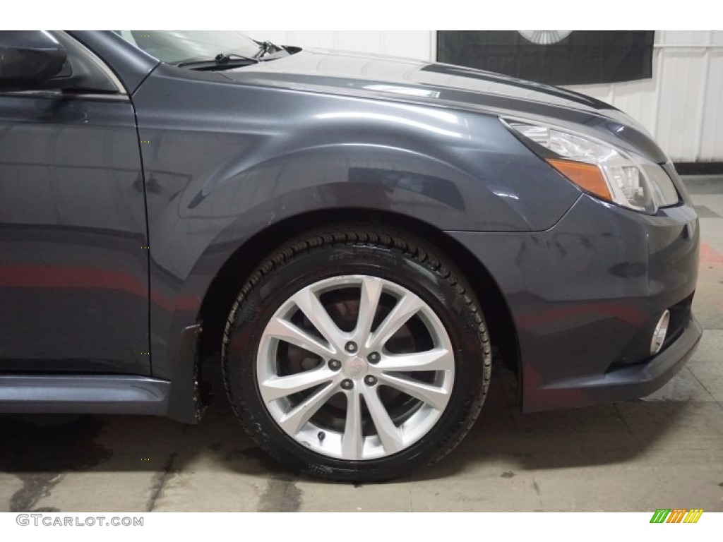 2013 Legacy 2.5i Limited - Graphite Gray Metallic / Off Black Leather photo #54
