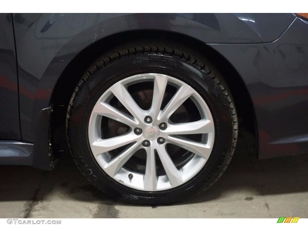 2013 Legacy 2.5i Limited - Graphite Gray Metallic / Off Black Leather photo #55