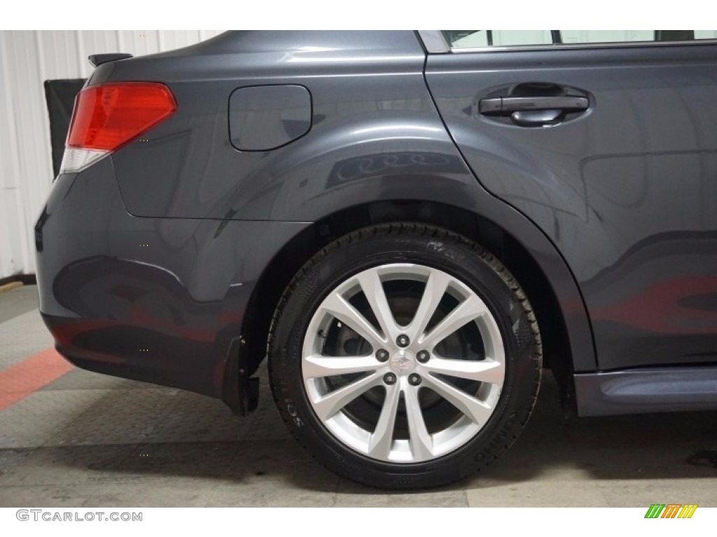 2013 Legacy 2.5i Limited - Graphite Gray Metallic / Off Black Leather photo #61