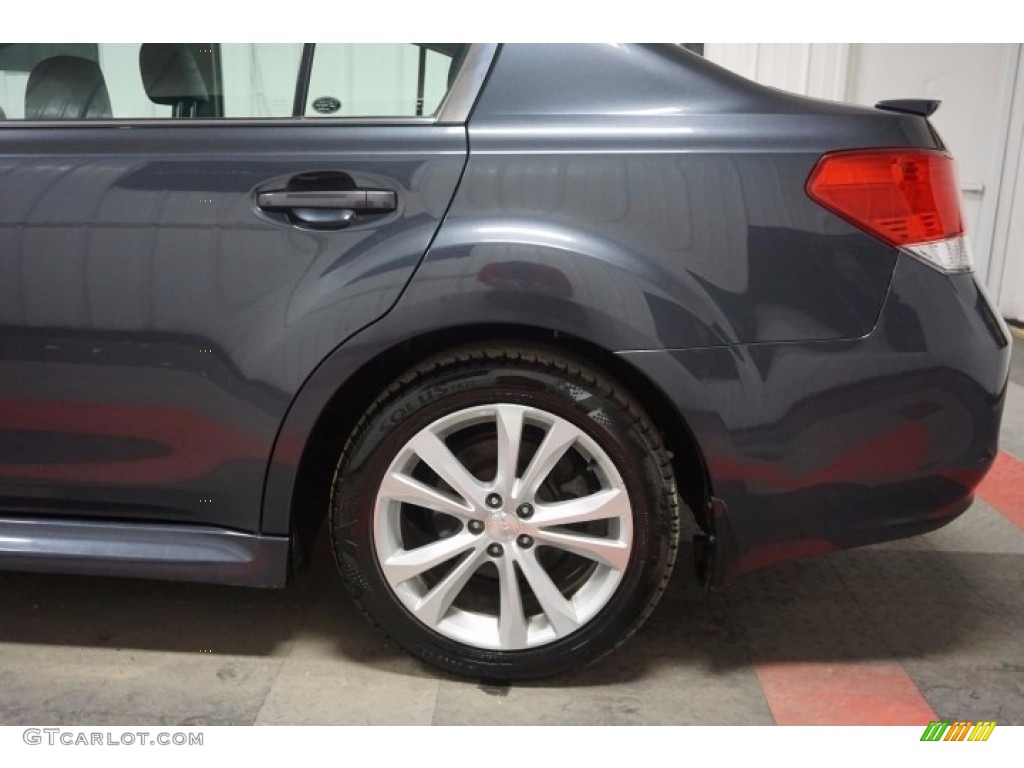 2013 Legacy 2.5i Limited - Graphite Gray Metallic / Off Black Leather photo #69