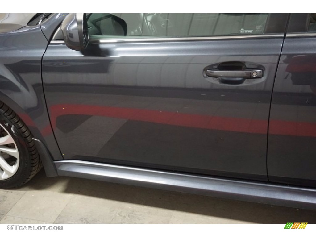 2013 Legacy 2.5i Limited - Graphite Gray Metallic / Off Black Leather photo #73