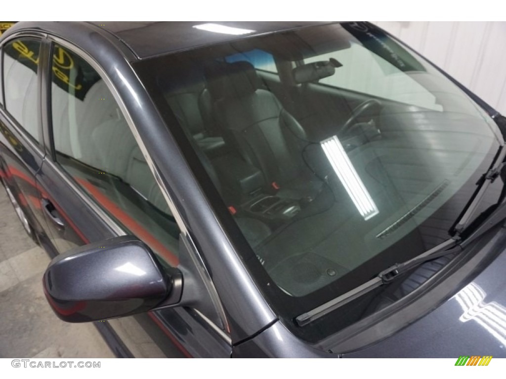 2013 Legacy 2.5i Limited - Graphite Gray Metallic / Off Black Leather photo #86