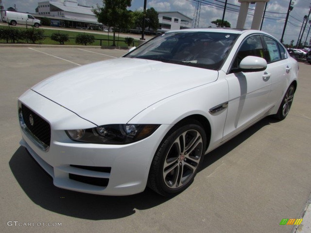 Polaris White 2017 Jaguar XE 35t Premium Exterior Photo #114896300