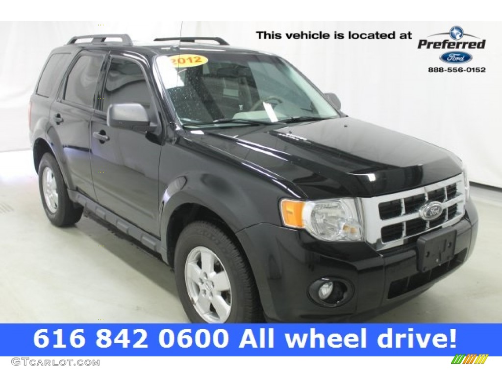 Ebony Black Ford Escape