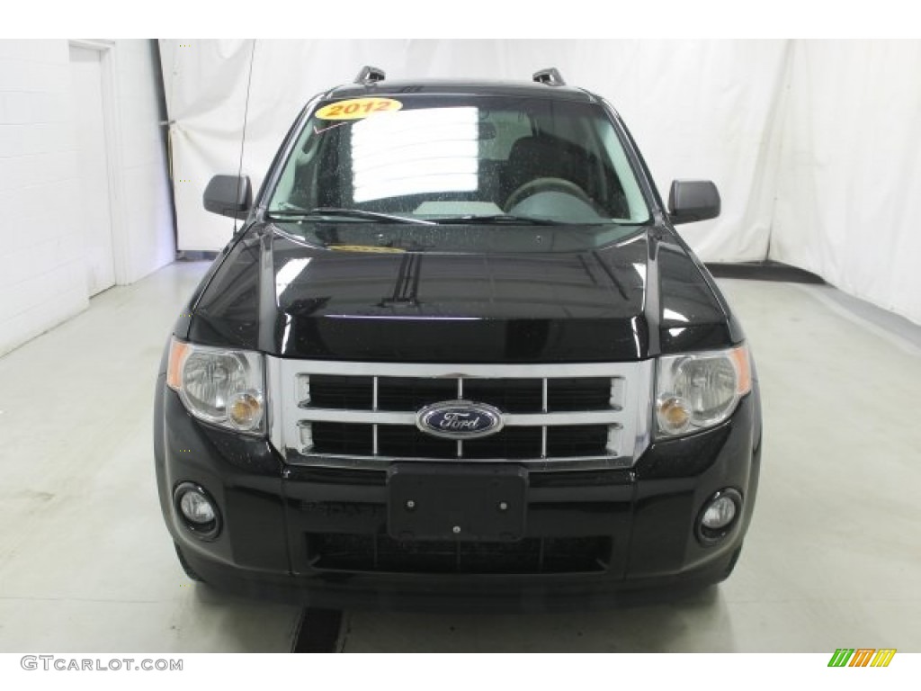 2012 Escape XLT 4WD - Ebony Black / Stone photo #2