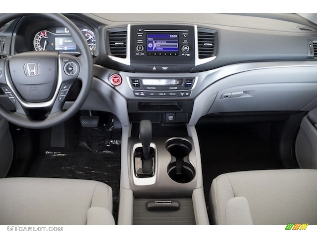 2016 Pilot LX AWD - Lunar Silver Metallic / Gray photo #13