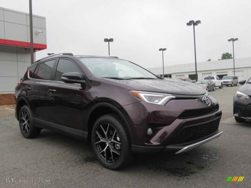 2016 RAV4 SE - Black Currant Metallic / Black photo #1