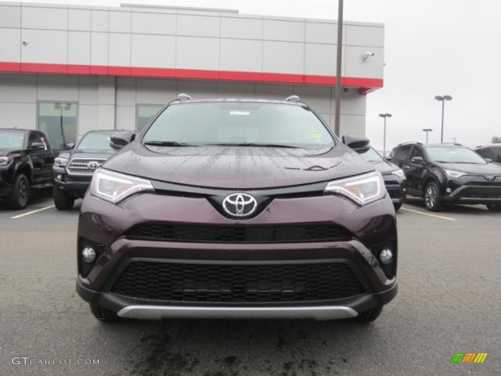 2016 RAV4 SE - Black Currant Metallic / Black photo #2