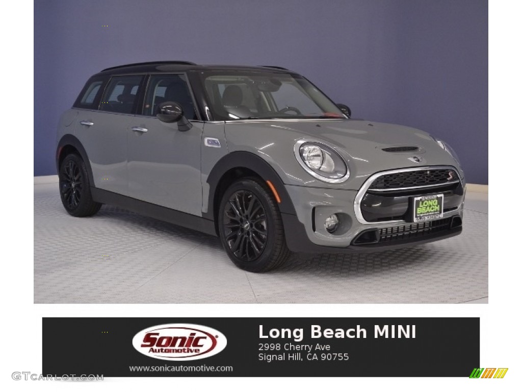 2016 Clubman Cooper S - Moonwalk Gray Metallic / Carbon Black photo #1