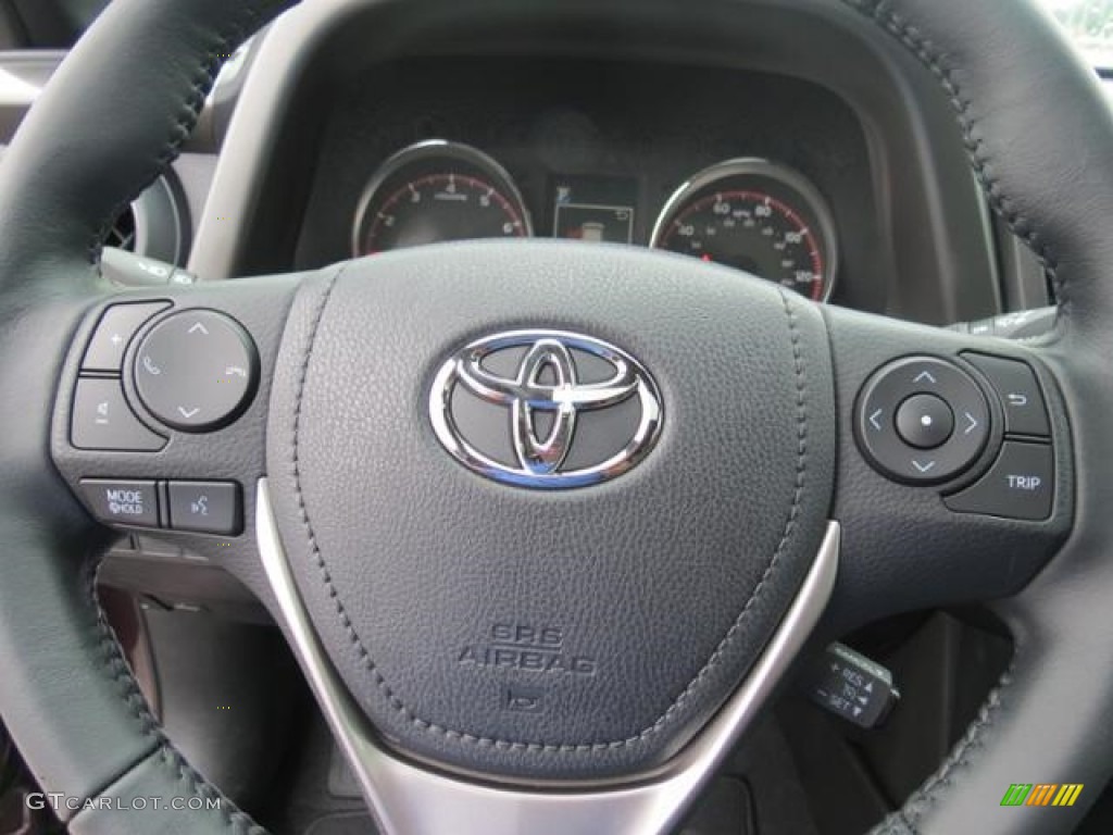2016 RAV4 SE - Black Currant Metallic / Black photo #13