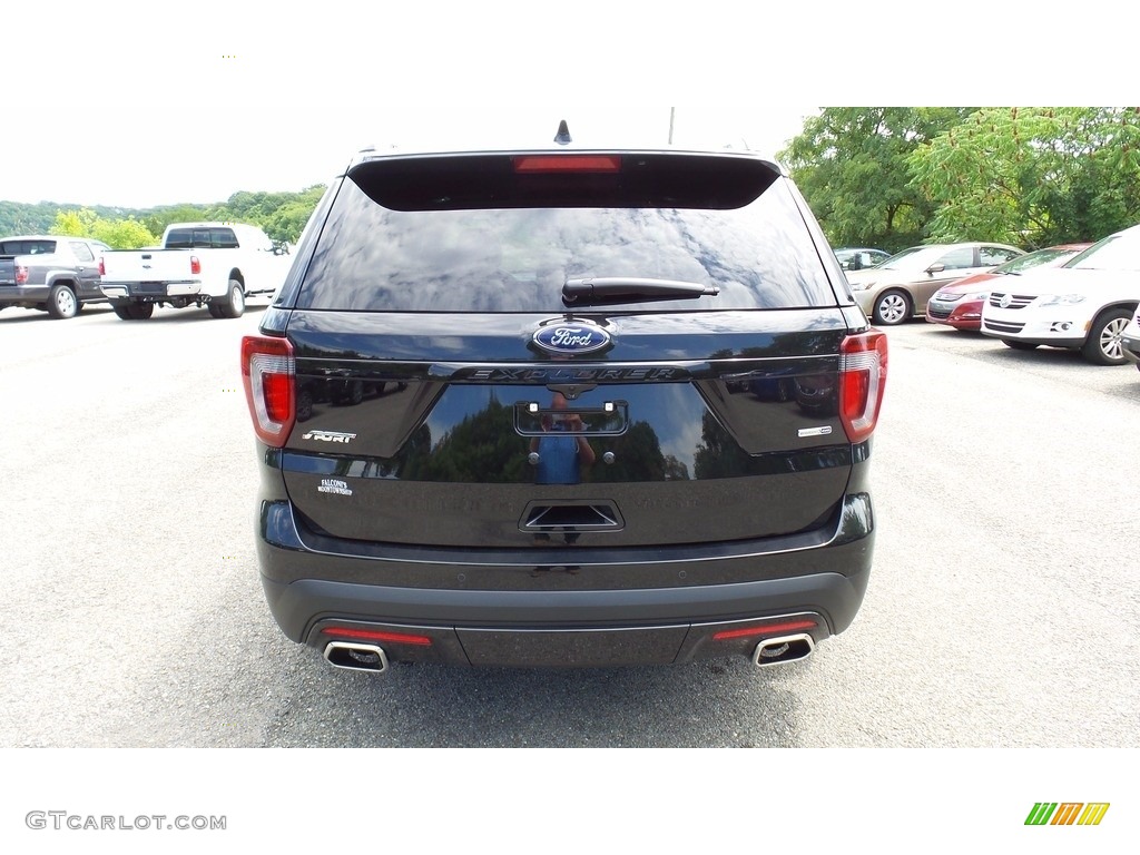 2017 Explorer Sport 4WD - Shadow Black / Ebony Black photo #8