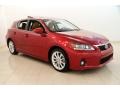 Matador Red Mica 2013 Lexus CT 200h Hybrid