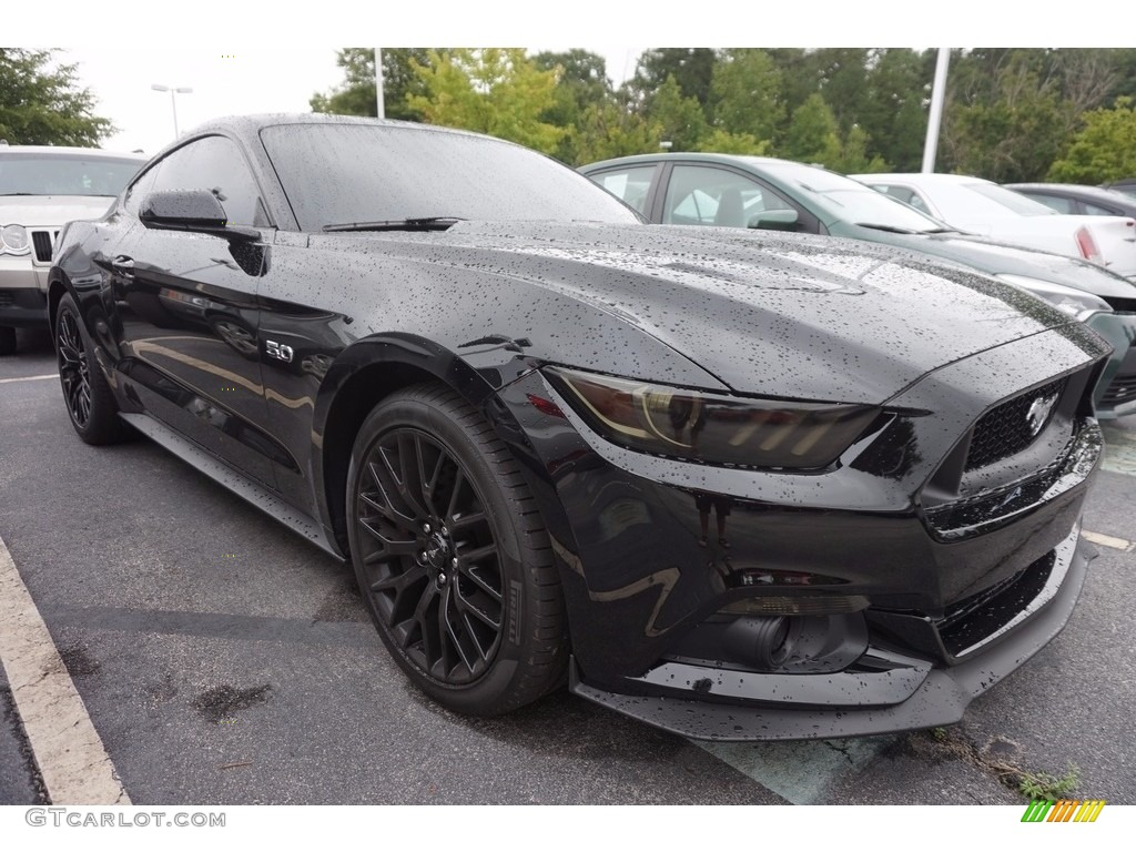 2016 Mustang GT Premium Coupe - Shadow Black / Ebony photo #4